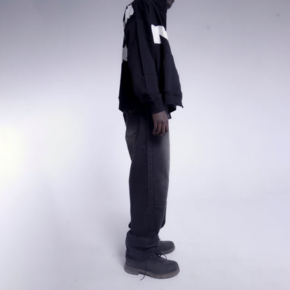 Black Denim Unisex Jeans